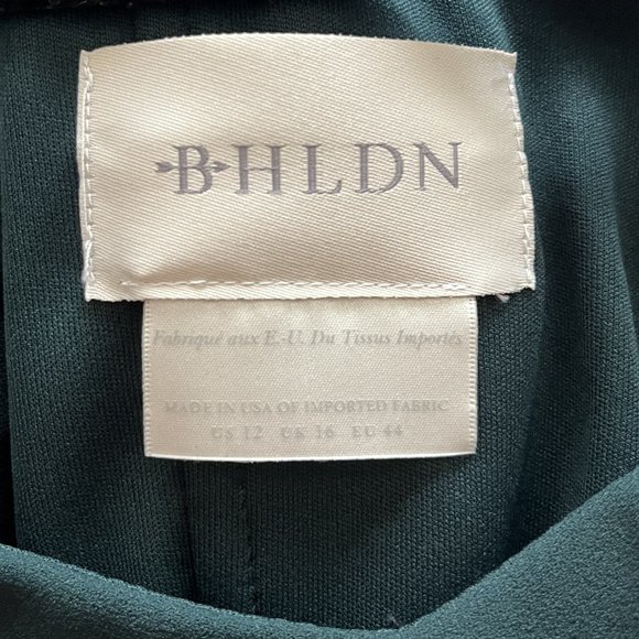 BHLDN Rossi Crepe Maxi Dress - Emerald - Picture 7 of 8